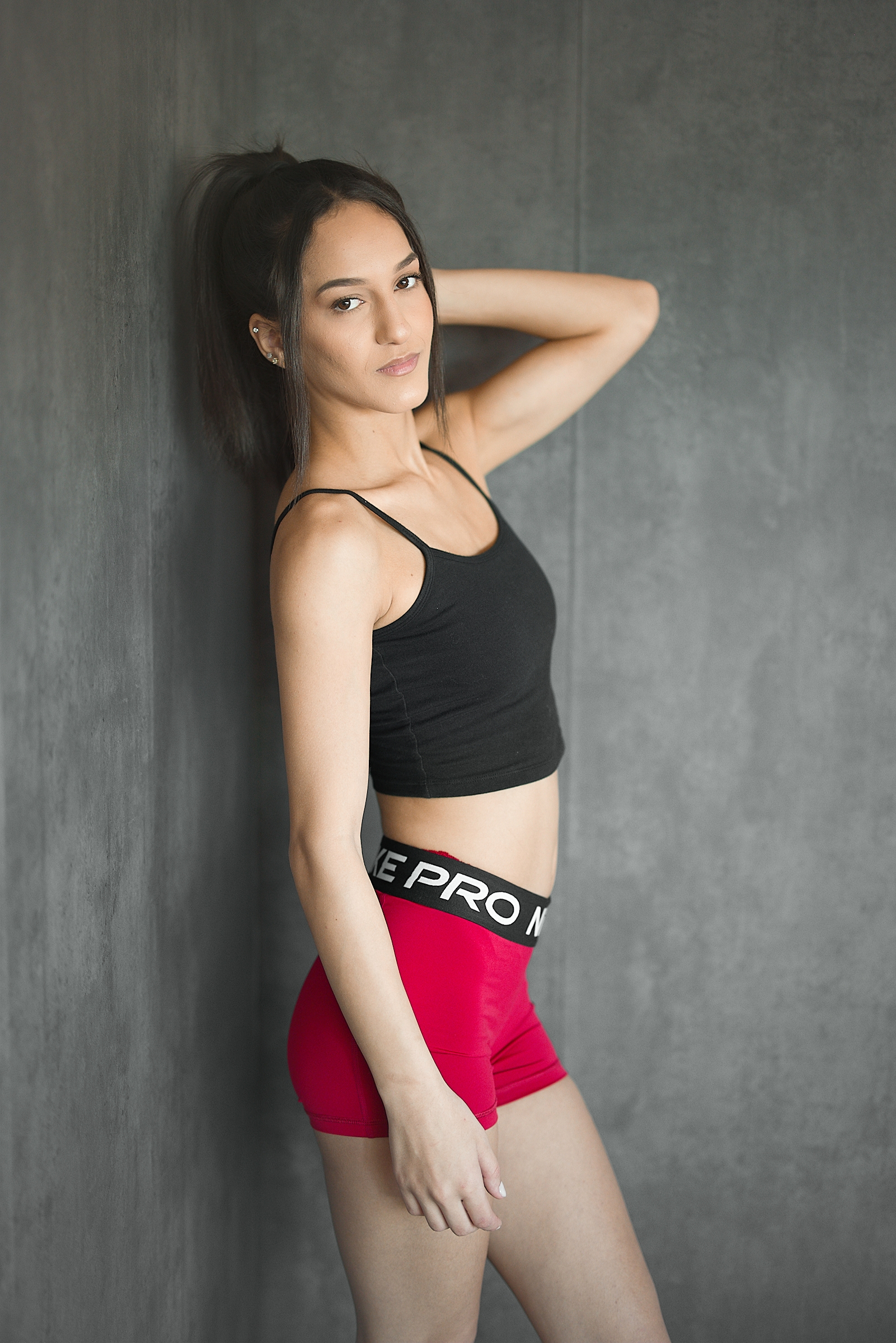 model portfolio photoshoot at Inside The Style Studio with fashion photographer, monica hahn.